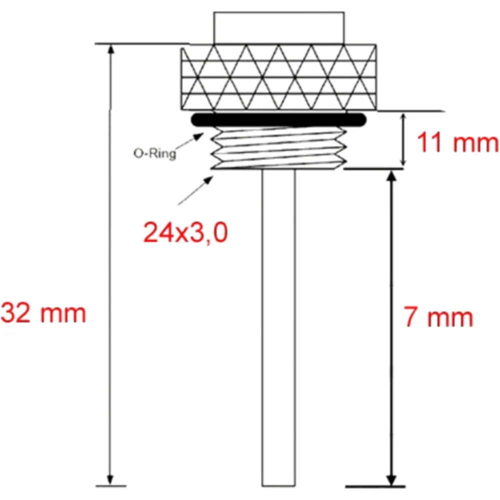 OIL TEMPERATURE GAUGE DIRECT JMP