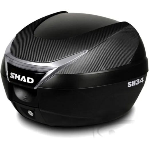 Topcase Carbon 34L Shad SH34 mit Trägerplatte