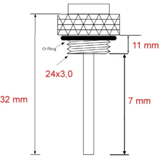 Öltemperatur Direktmesser JMP BH120322