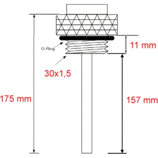 Öltemperatur Direktmesser JMP BH120327