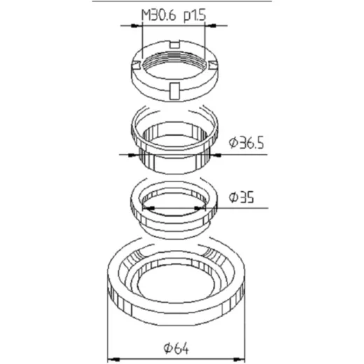 Head bearing kit BA25DB0001