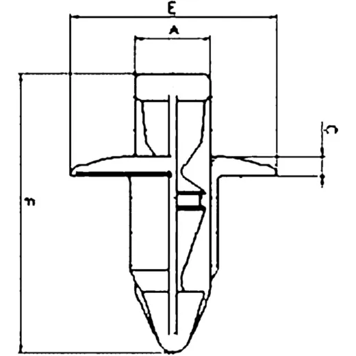 Verkleidungen Druckniete Tourmax RVTPR04