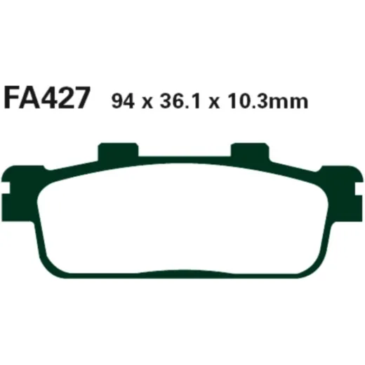 BRAKE PADS SINTERED R EBC