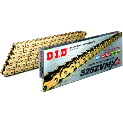DID X RING CHAIN GOLD/GOLD 525ZVMX2/110