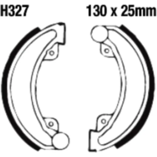 brake pads with Spring EBC H327