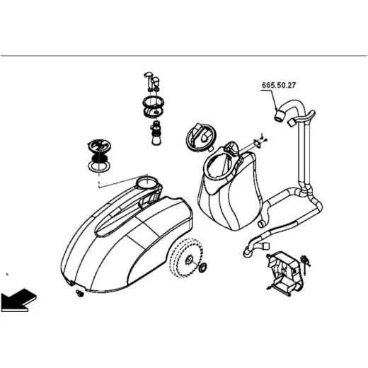 Saugschlauch jmp for: rex 350