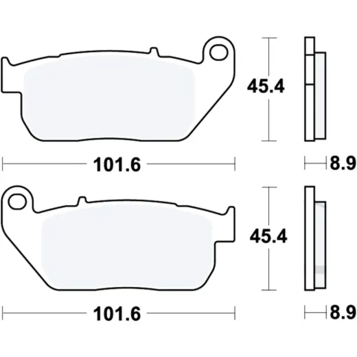 BRAKE PADS PC TRW