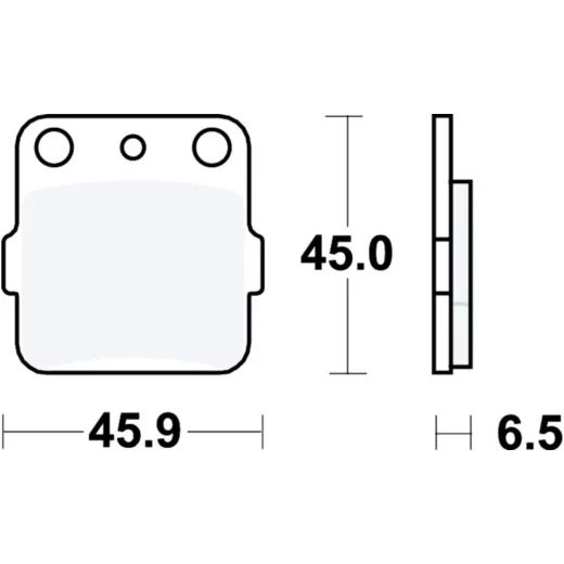 Bremsbeläge Bremsklotz Sinter SI TRW MCB554SI
