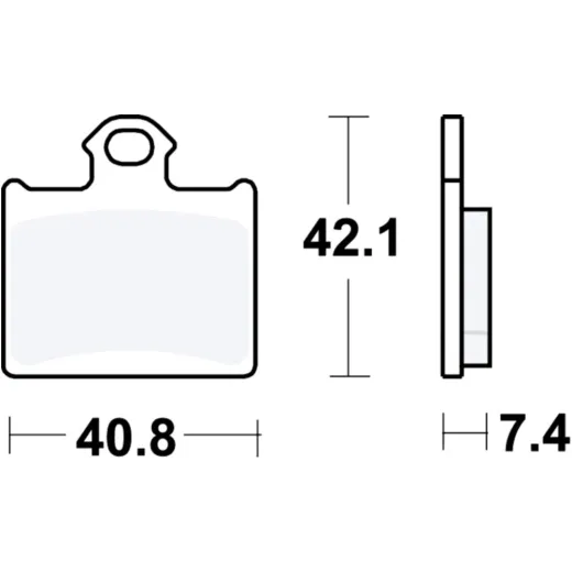 Brake pads offroad trw MCB831EC