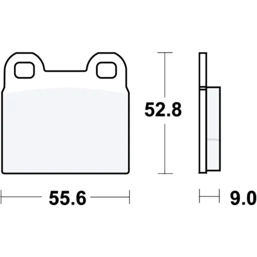 Brake pads std trw MCB95