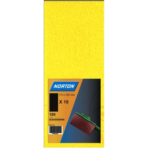 Schleifpapier Streifen SB K150 10 Stück 115X280MM G131F ungelocht