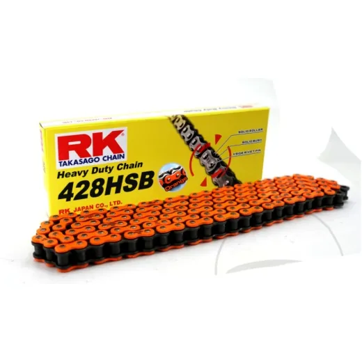 RK NON O-RING CHAIN ORANGE 428HSB METRE
