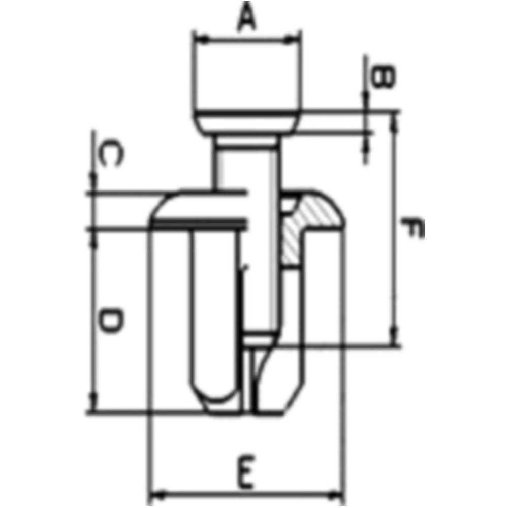Screw rivets tourmax RVTSR02